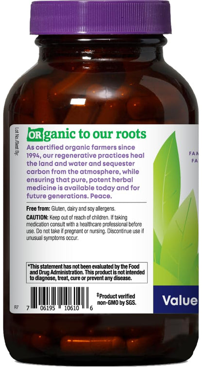 Oregon's Wild Harvest Milk Thistle Dandelion, Organic, 180 Count