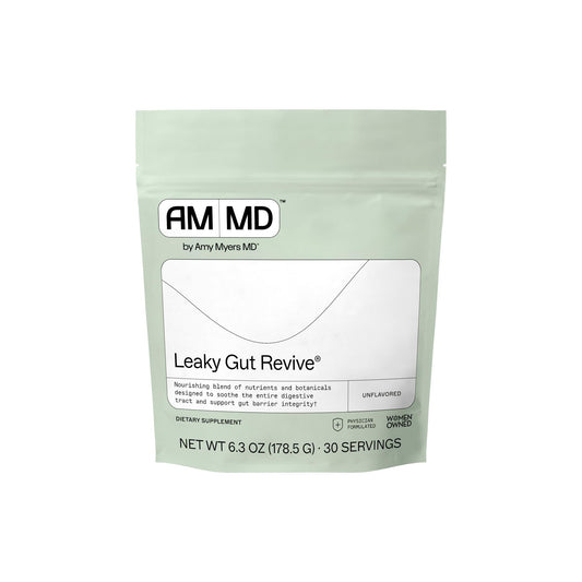 Amy Myers MD Leaky Gut Revive - Gluten-Free & Non-Dairy - Botanical Blend for Healthy Gut Support - GI Health Support with Prebiotic Fiber