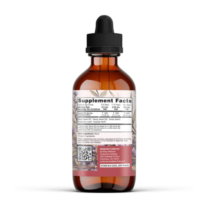 Earthley Wellness Vitality Oil, Liver, Immune, and Gut Health Support, Helps Elimate Toxins and Supports Liver Health, Zero Flavors,
