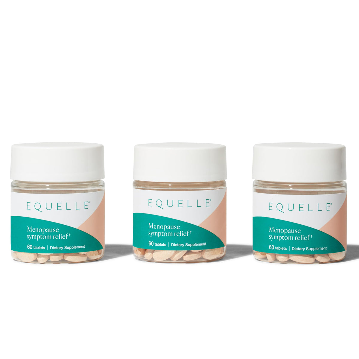 EQUELLE Multi-Symptom Perimenopause & Menopause Relief Relief from Hot Flashes, Muscle Aches & Supports More Sleep. Hormone-Free, Plant-Based S-Equol – 1 Month Supply (60 Tablets)