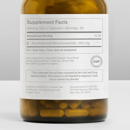 Novos Core Orange + Vital Chews + Boost NMN – Advanced Longevity System | Drink Mix, Chews & Capsules for Cellular Energy, Organ Health & DNA Support
