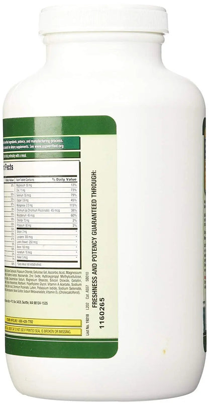 Kirkland Signature Adult 50+ Multi Vitamins & Minerals, 400 Tablets (2 Pack) KIRKLAND