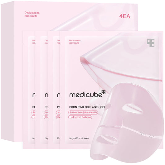 medicube Jelly Gel Mask with Salmon DNA PDRN Pink Collagen | Overnight Face Mask