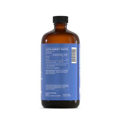 BodyBio PC - Phosphatidylcholine for Brain, Cellular & Cognitive Health | Mental Clarity, Healthy Aging & Gentle Daily Detox