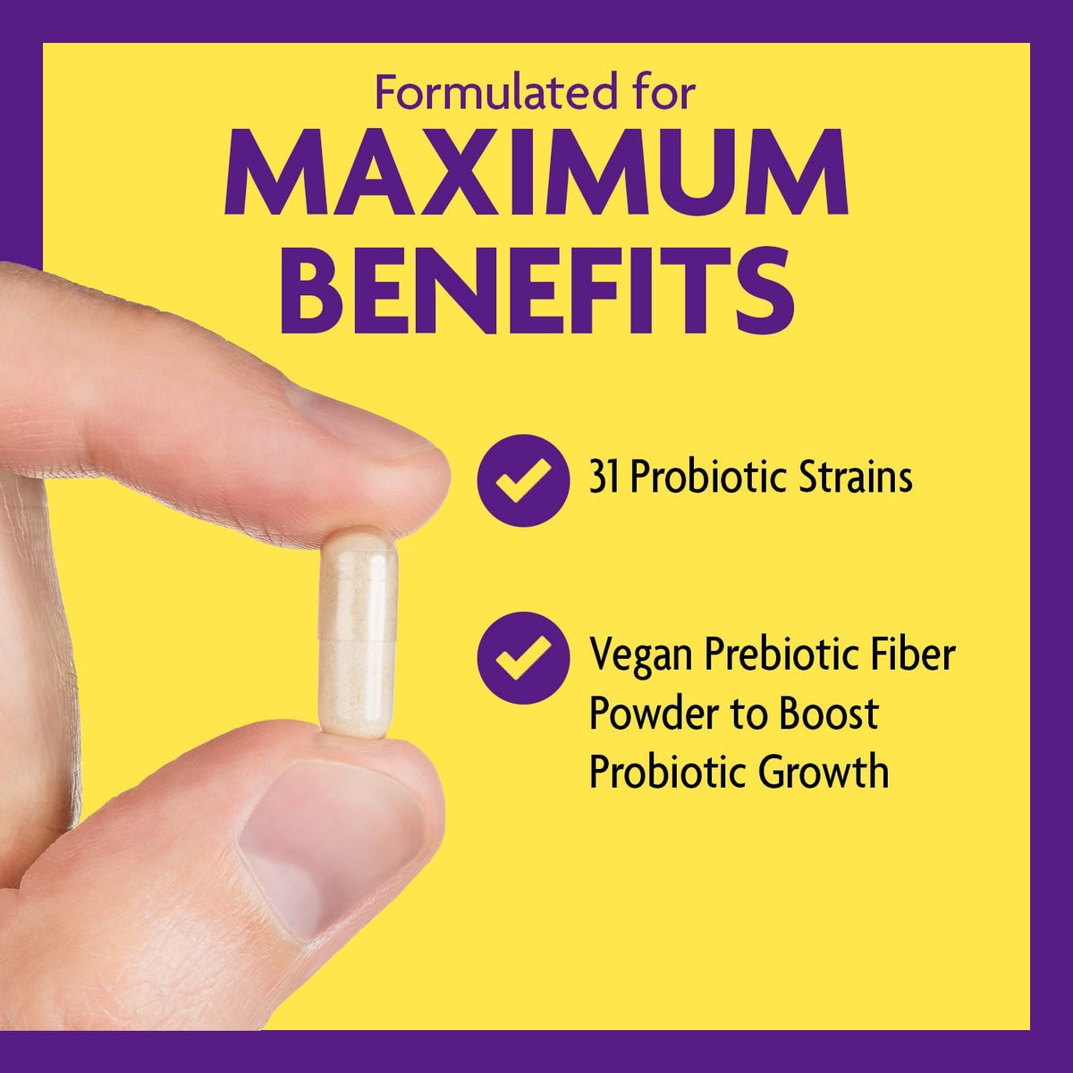 InnovixLabs Probiotic & Prebiotic Bundle Multi-Strain Probiotic (60 Time-Release Capsules) Prebiotic Fiber Powder (30-Day Supply). Boost Probiotic Growth for Gut and Immune Health.*