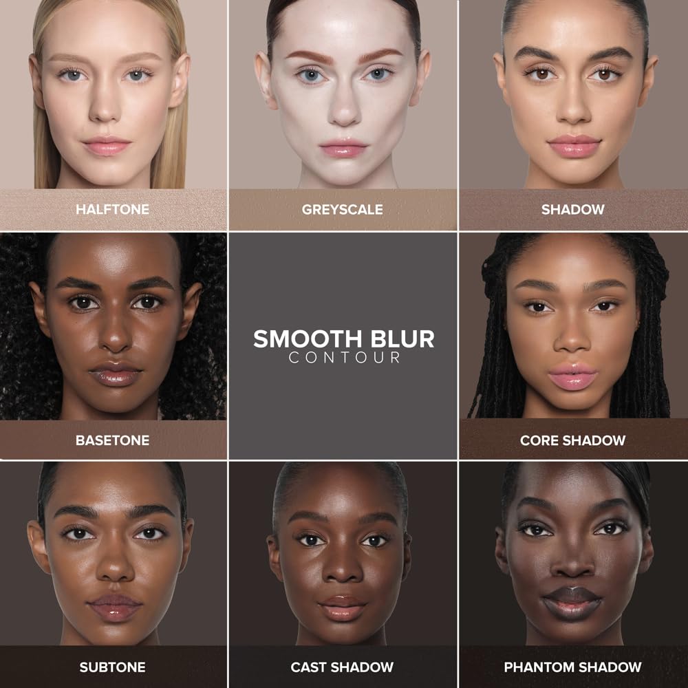 Anastasia Beverly Hills Smooth Blur Contour Stick - High-Pigment Weightless Cream Bronzer Stick for Seamless Contouring & Instant Definition - Subtone