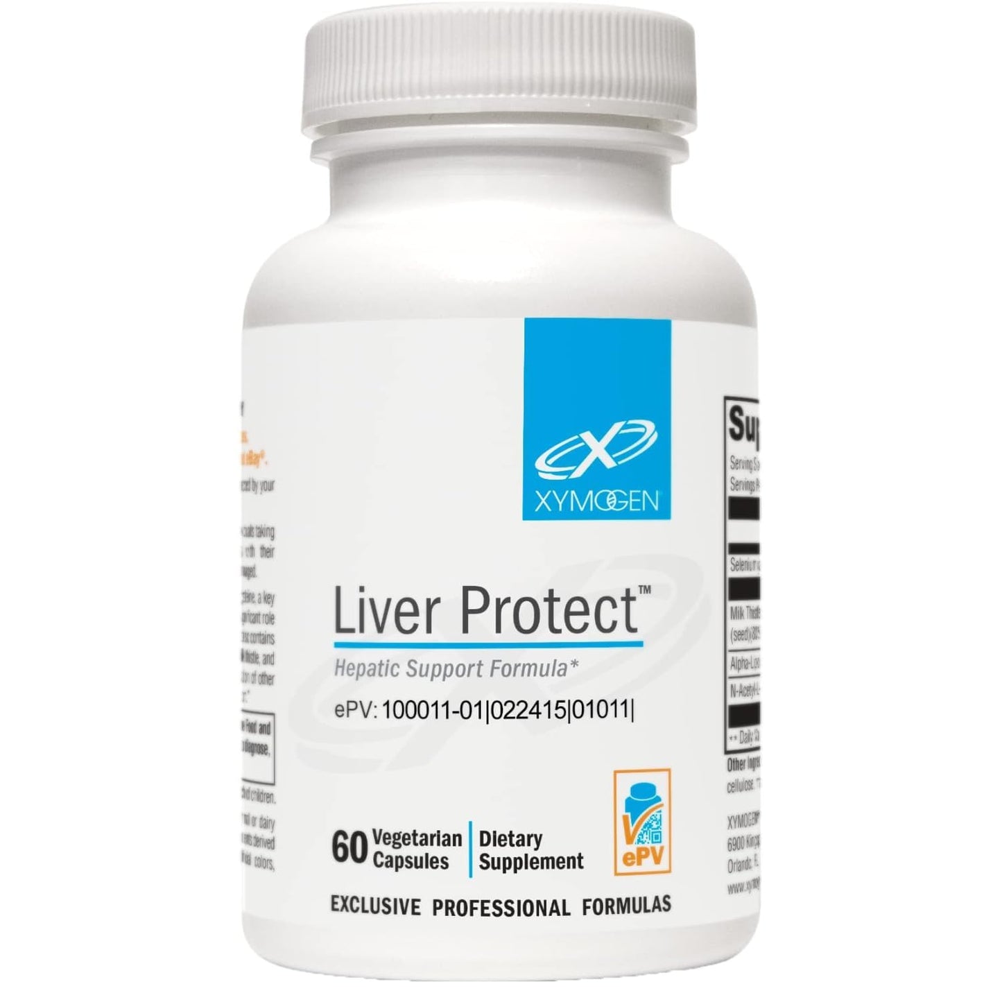 XYMOGEN Liver Protect - Liver Health & Antioxidant Support Supplement* - Milk Thistle, Alpha-Lipoic Acid, NAC & Selenium