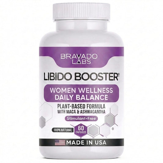 Female Libido Booster for Women – Advanced Women’s Intimacy & Confidence Support – Plant-Based Herbal Blend with Maca, Ginseng & L-Arginine – Made in USA – 60 Capsules Bravado LabsBuy Supplements Australia