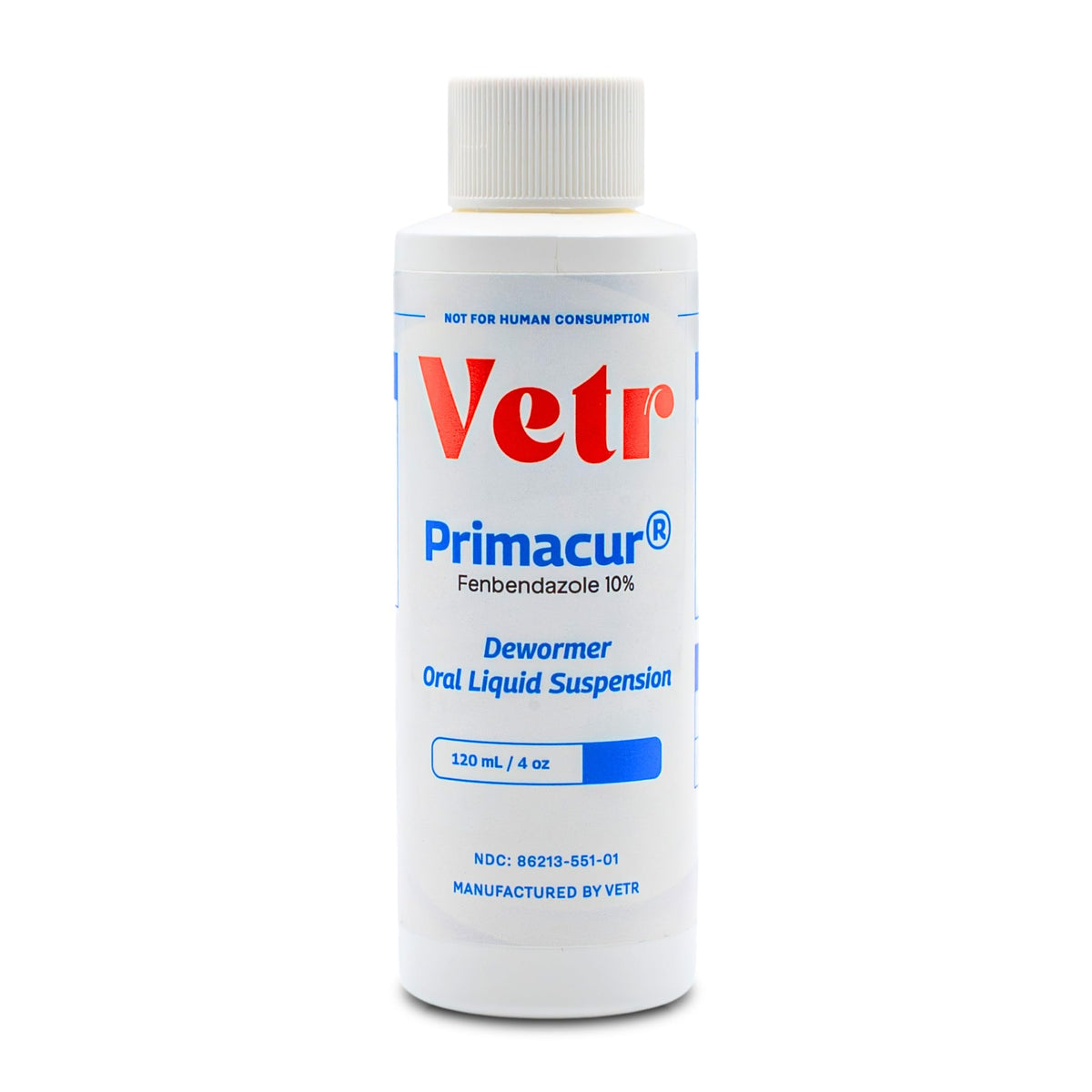 vetr Primacur Broad-Spectrum Oral Suspension Support Formula 10% Oral Suspension for Dogs and Cats - 240ML/8.1oz - Bacon Flavor