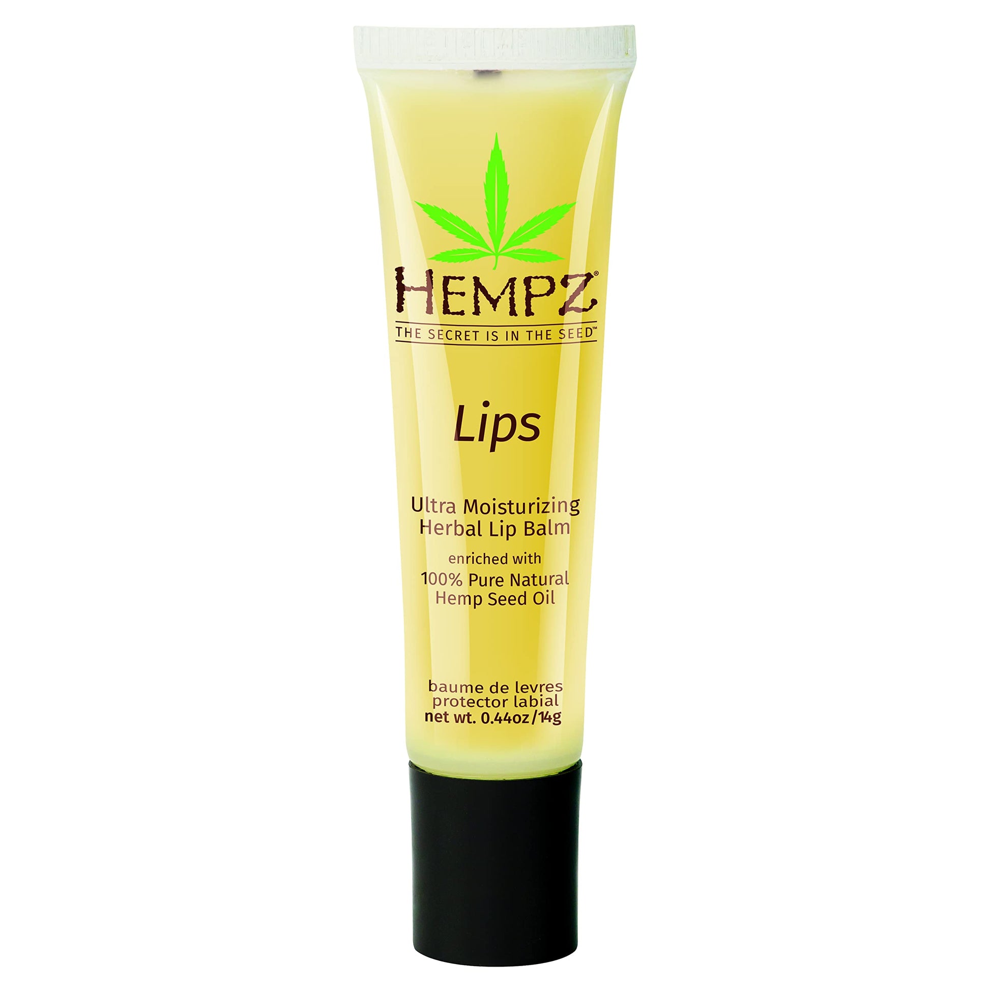HEMPZ Herbal Ultra Moisturizing Lip Balm - Lip Treatment for Dry Cracked Lips, Provides Hydration and Nourishment for Men and Women - Premium, 100% Pure Natural Hemp Seed Oil - .44 oz HempzBuy Supplements Australia