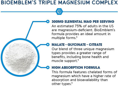 BioEmblem Triple Magnesium Complex and Vitamin B-Complex