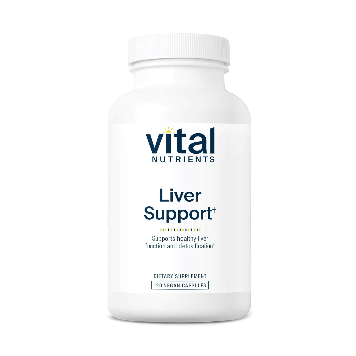 Vital Nutrients Liver Support Milk Thistle and Curcumin - Vegan Supplement - Herbal Combination to Support Healthy Liver Function