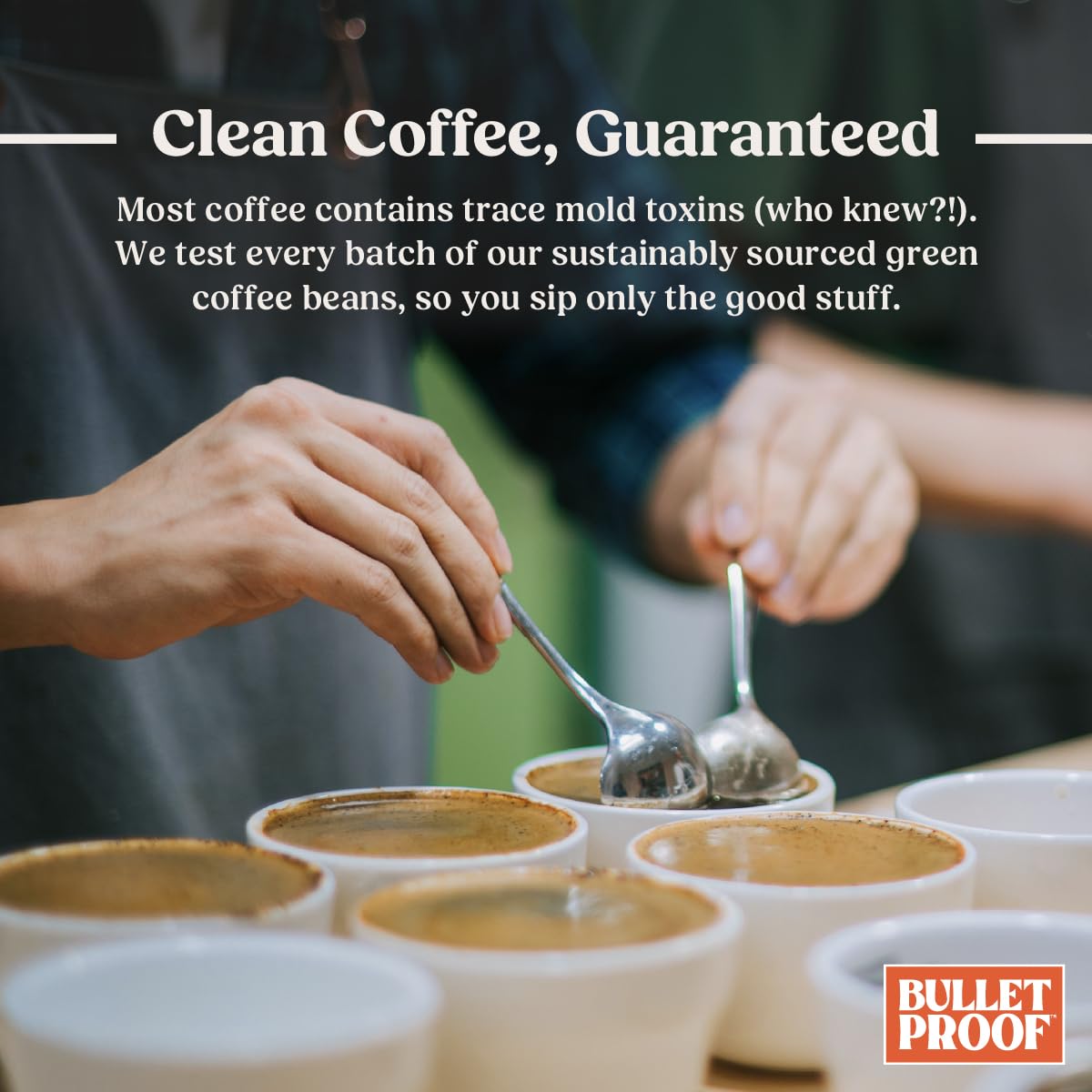 Bulletproof Original Medium Roast Whole Bean Coffee, 12 Ounces, Clean Coffee Tested for Toxins