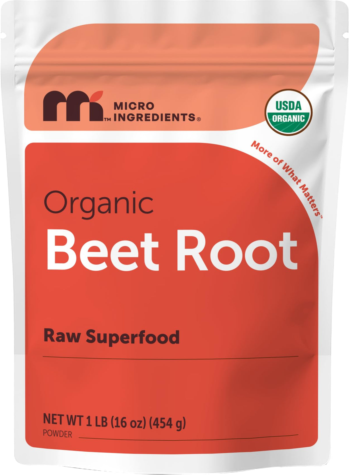 Micro Ingredients Organic Beet Root Powder, 4lb (64 oz) | Nitric Oxide Supplement, Water Soluble, Highly Concentrated Raw Beet Supplement, Superfood Drink Mix, Non-GMO, Plant Based