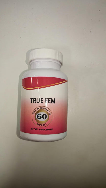 Aultink True Fem - Feminine Probiotics Vitamin Capsulas for Women 60 Count