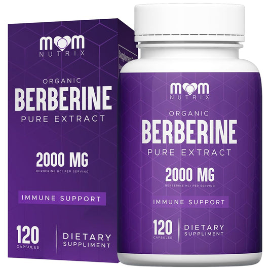 THE MONK Organic Berberine Extract 2000mg - Vegan, Non-GMO - Immune Support - Berberine HCL Supplement for Women & Men - 120 Capsules THE MONKBuy Supplements Australia