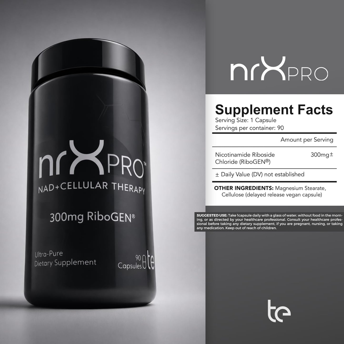 te Low Energy & Aging Support – nrXPRO NAD+ Supplement for Healthy Aging & Cellular Energy | Supports NAD Production & Mitochondrial Function