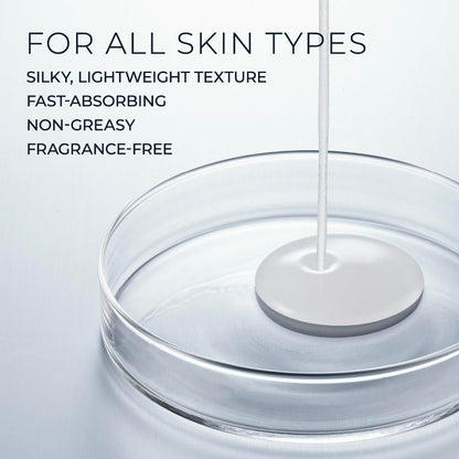 RoC Hydration+ Hyaluronic Acid Serum for Face, Hydrating, Plumping, Fragrance Free, Lightweight Formula with Collagen Proteins (1 Ounce)