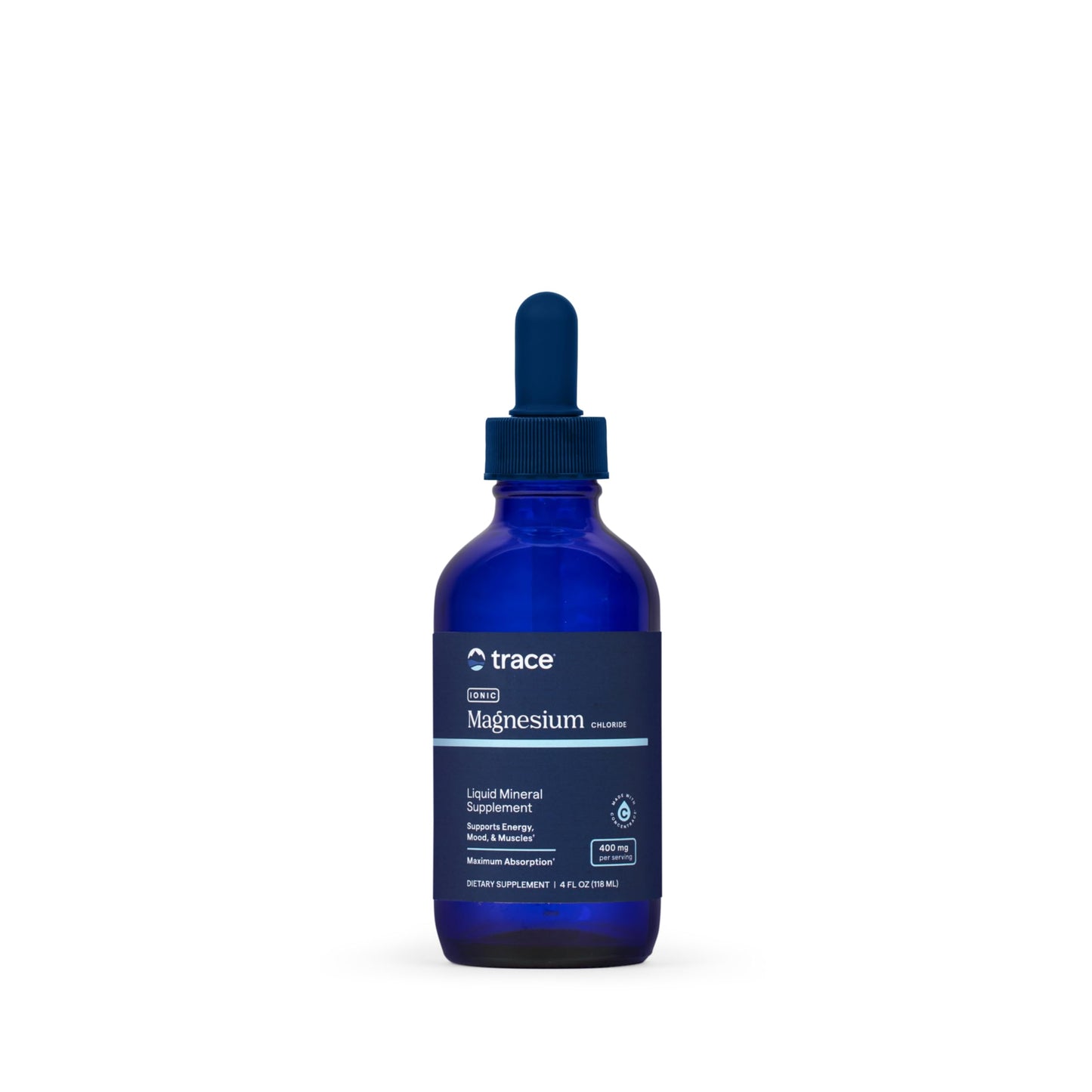 Trace Minerals Ionic Magnesium - Liquid Ionic Magnesium to Support Immune, Brain & Heart Health - Supplement to Aid Energy & Vitality