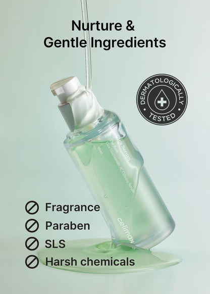 celimax The Real Cica Niacinamide AC Calming Serum 40ml | Hyaluronic Acid Redness Relief Moisturizing Soothing Restoring