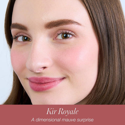 RMS Beauty Redimension Hydra Powder Blush - Hydrating Talc Free Blush for Cheeks - Luminous Shimmer Blush with Jojoba Oil - 0.15 oz