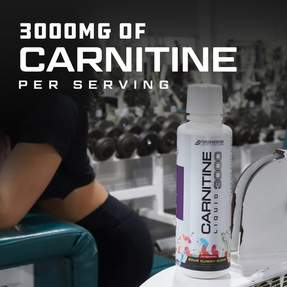 Cutler Nutrition Liquid L-Carnitine Fat Burner Supplement with Acetyl L-Carnitine & L-Carnitine Tartrate - Fat Burner Formula for Optimal Absorption,