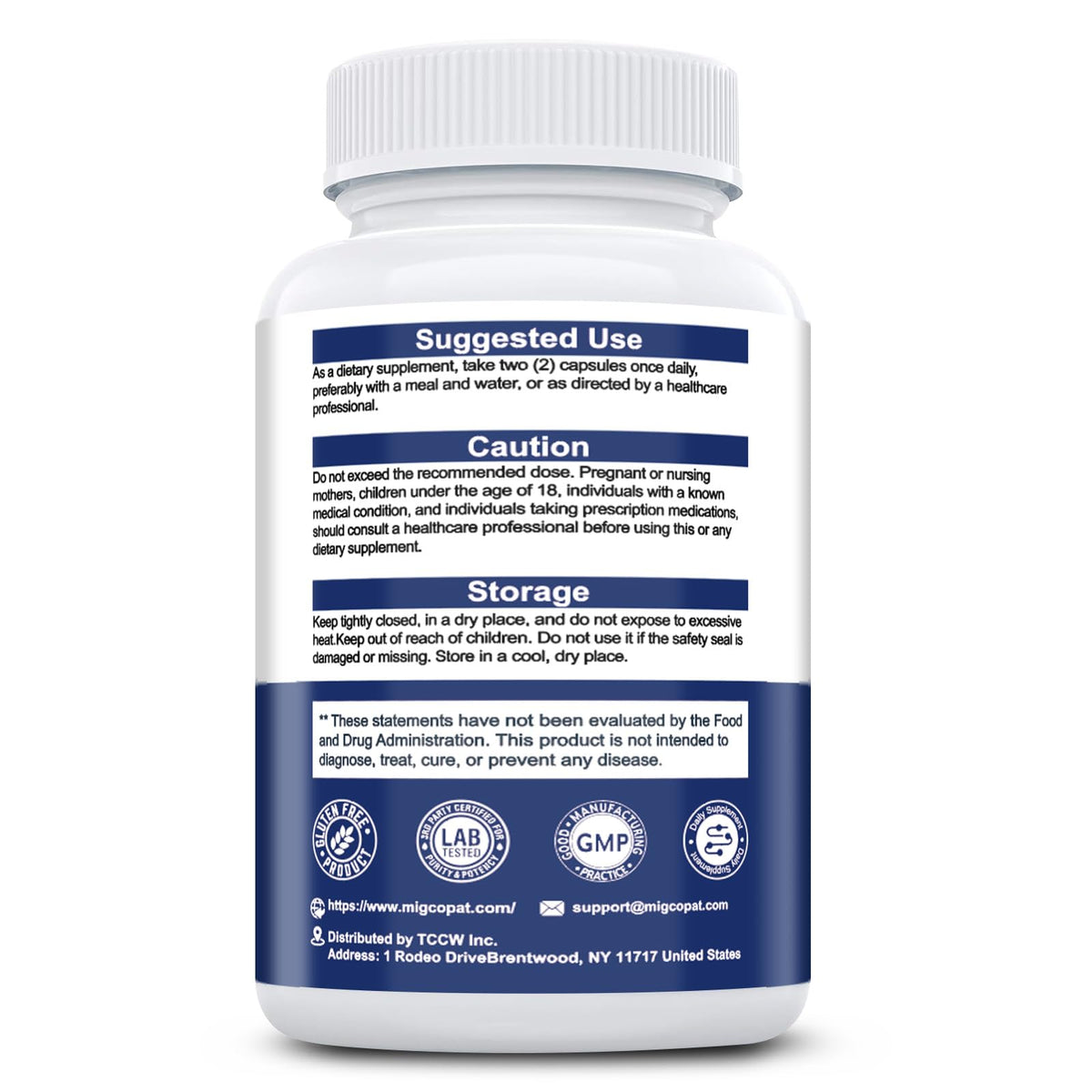 Brain Supplements for Memory & Focus - Nootropic with Bacopa Monnieri, Lion's Mane, Alpha GPC, Phosphatidylserine | Supports Mental Clarity & Cognitive Function | Vitamin B6 & B12-120 Capsules