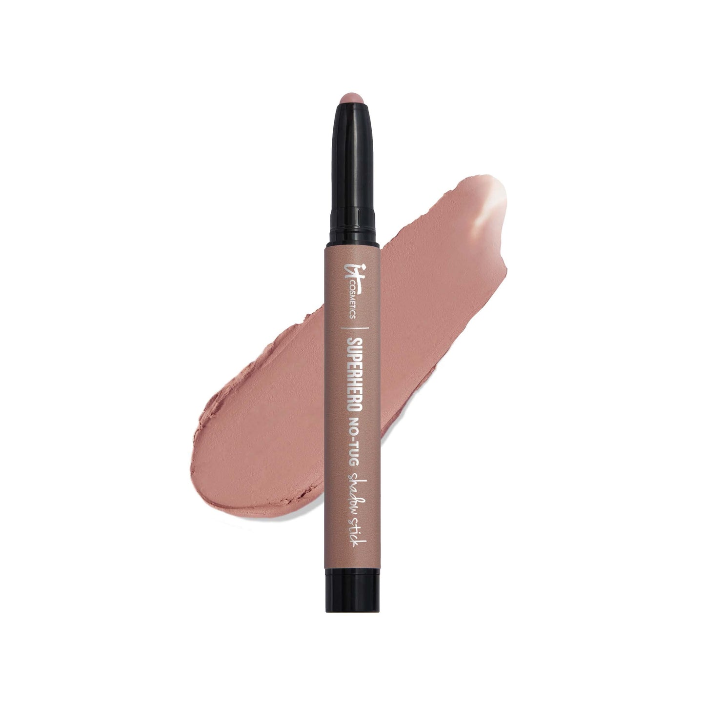 IT Cosmetics Superhero No-Tug Waterproof Eyeshadow Stick - Cream Eye Shadow with Built-In Primer - Longwear & Blendable - Suitable Eye Makeup