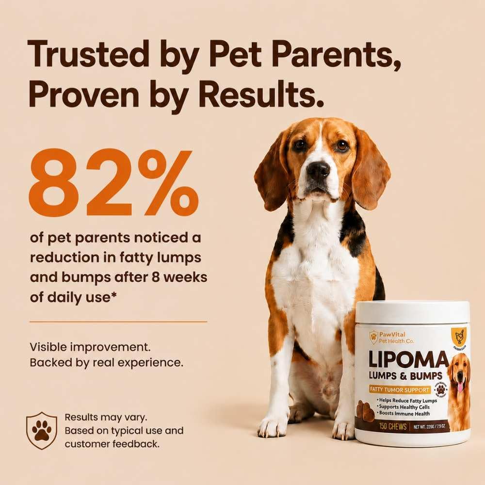 Lipoma Treatment for Dogs – Lumps & Bumps Support, Helps Reduce Fatty Tumors, Turkey Tail Mushroom Chews for Immune Health with L Carnitine, Chicken Flavor, 150 Soft Chews