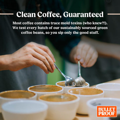 Bulletproof Original Medium-Roast Single-Serve Coffee Pods, 24 Count, 100% Arabica Beans, Clean Coffee Tested for Toxins
