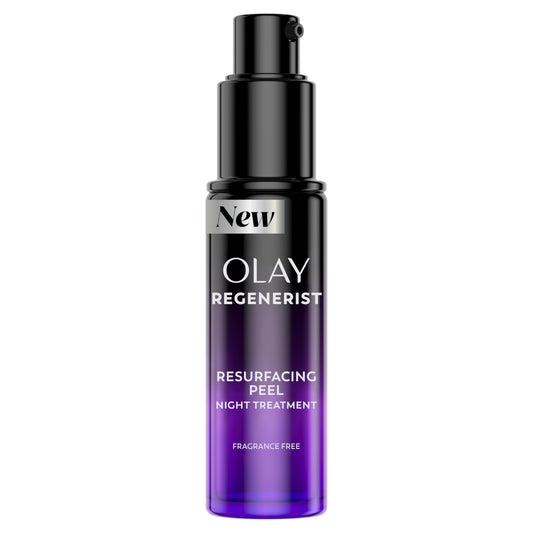 Olay Regenerist Chemical Peel for Face, Overnight Face Peel Mask, Anti-Aging Skin Care, Night Serum, For Fine Lines & Dark Spots, Fragrance-Free