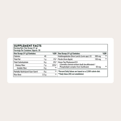 THORNE - FiberMend - Prebiotic Fiber Powder to Help Maintain Regularity and Balanced GI Flora* - 11.6 Oz THORNE buy supplements Au