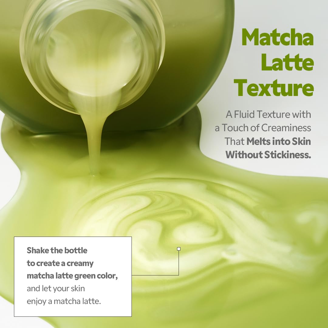 TIRTIR Matcha Dual PDRN Serum | Irritated Red Skin Relief & Glass Skin Glow with 20,000ppm Vegan Matcha PDRN, 5% Niacinamide, Hydrating Non-Sticky Korean Face Serum