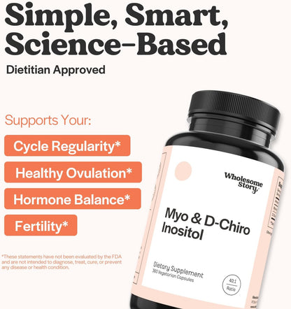 DIM + Myo & D Chiro Inositol | DIM Supplement for Women with Pomegranate + Myo & D-Chiro Inositol Supplement Bundle | Hormone Balance for Women | Cell and Tissue Health | 60 & 90 Servings
