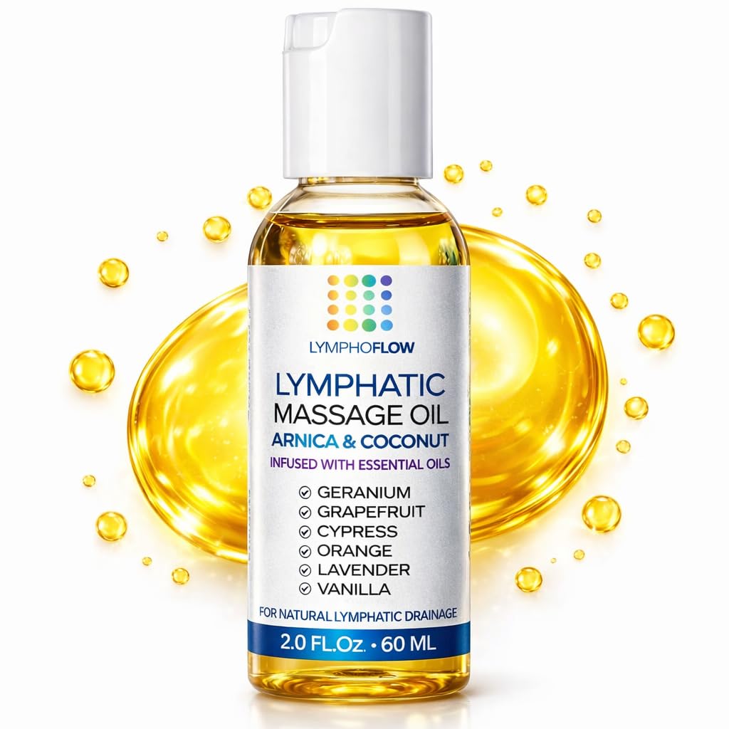 Bruizex Lymphatic Drainage Massage Oil: Arnica and Coconut Oil for Manual Lymph Drainage & Post Surgery Recovery for Liposuction, 360 Lipo, BBL,Tummy Tuck, Lymphedema, Lipedema, Lipo Foam- 2.0 oz Bruizex buy supplements Au