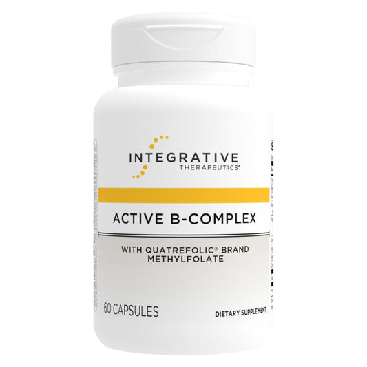 Integrative Therapeutics Active B-Complex - with Choline and Methylfolate - Cellular Energy, Immune Function & Heart Health Support with Vitamins B2, B6 & B12