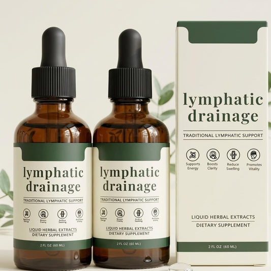 Sentk Organic Lymphatic Drainage Drops, Liposomal Herbal Blend – Supports Lymph System, Reduces Swelling, Boosts Immunity & Vitality, Enhance Clarity, Portable Dropper Design, 2 fl oz (2 Pack) SentkBuy Supplements Australia