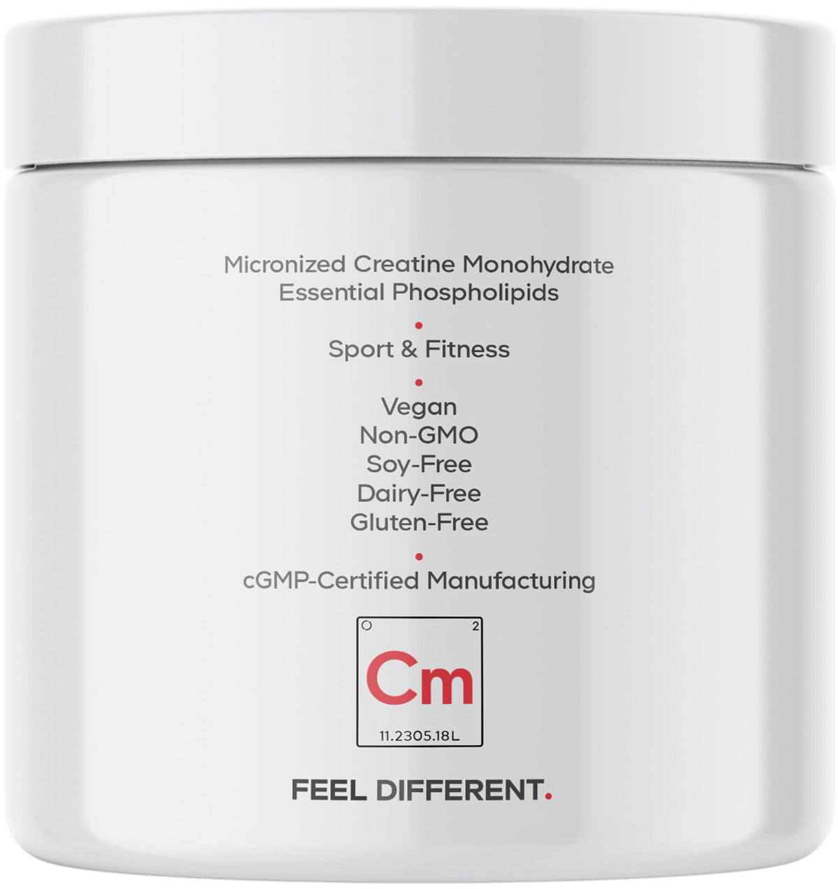 Codeage Liposomal Creatine Powder, 5000mg, Monohydrate, Unflavored, 90 SRV | Liposomal micronized creatine monohydrate, 5 g per serving, unflavored. Three-month supply. Non-GMO.