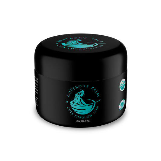 The Emperor's Balm Joint & Muscle Pain Relief Cream – Fast-Acting, Non-Greasy, Long-Lasting Natural Formula – Soothing Rub for Back, Shoulder, Neck & Whole Body - 2oz The Emperor's BalmBuy Supplements Australia