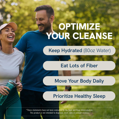 7 Day Colon Cleanse & Detox | Supports Bloating Relief & Occasional Constipation | Fast Acting 7 Day Detox Cleanse for Women and Men with Probiotics - dailyvitalstore