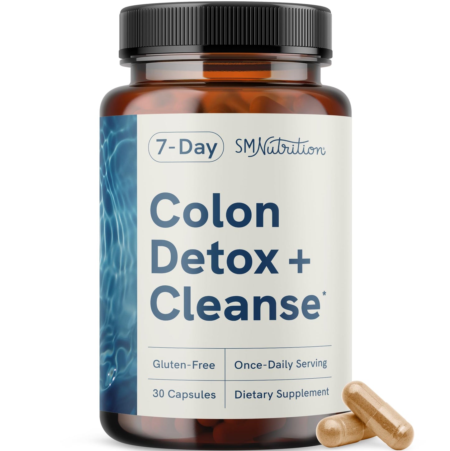 7 Day Colon Cleanse & Detox | Supports Bloating Relief & Occasional Constipation | Fast Acting 7 Day Detox Cleanse for Women and Men with Probiotics - dailyvitalstore