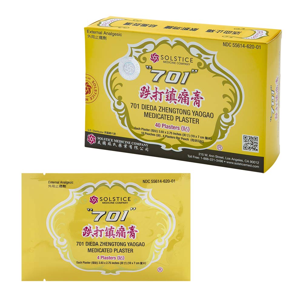 701 Dieda Zhentong Yaogao Medicated Plaster by Solstice - dailyvitalstore
