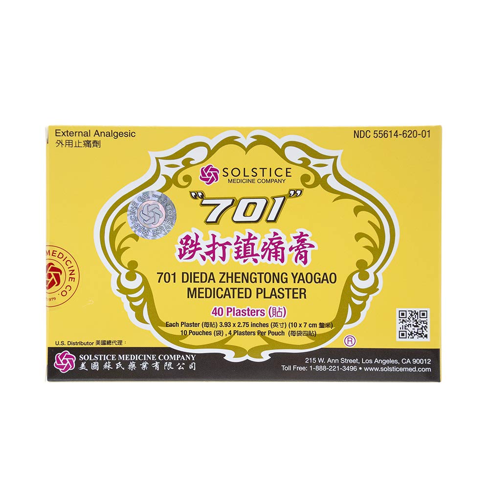 701 Dieda Zhentong Yaogao Medicated Plaster by Solstice - dailyvitalstore
