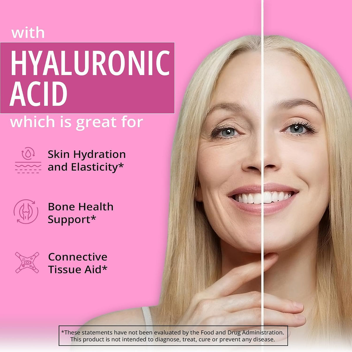 Happy Healthy Hippie Vegan Collagen Builder w/Hyaluronic Acid & Go with The Flow Hormone Balance for Women