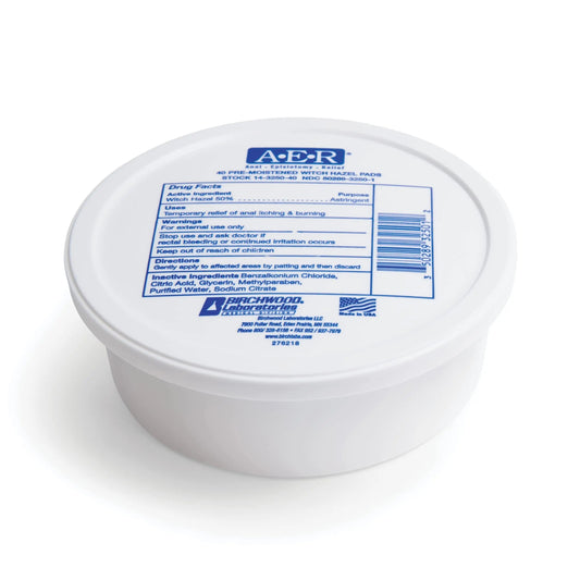 Birchwood Laboratories A-E-R Pre-Moistened Medicated Cooling Witch Hazel Pads For Hemorrhoid & Postpartum Relief, 40 Count Birchwood LaboratoriesBuy Supplements Australia