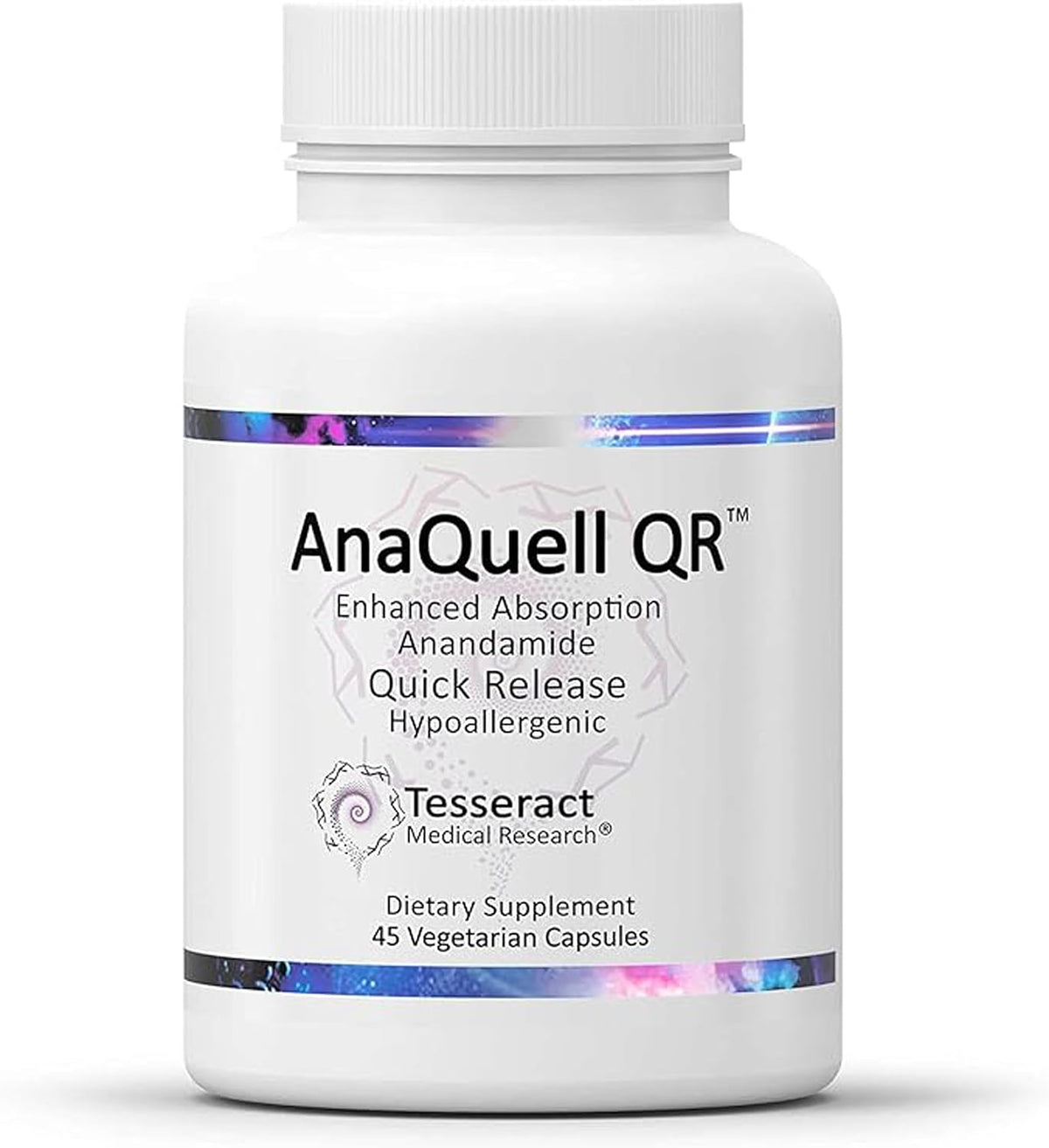 Tesseract Medical Research TetraCumin SR Joint Support Supplement & AnaQuell QR, Stress Relief & Mood Support Supplement