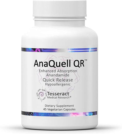 Tesseract Medical Research ProButyrate Gut Health Supplement, Butyric Acid Complex & AnaQuell QR, Stress Relief & Mood Support Supplement