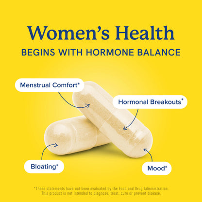 DIM Supplement 200 mg (120 Ct) | Estrogen Balance for Women & Men | Hormone Balance, Hormonal Acne Supplements, Menopause, Antioxidant & PMS Support