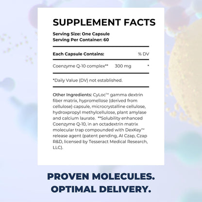Tesseract Medical Research Body Repair with Vitality Boost, Joint Support Supplement, Sustained Release & Coenzyme Q10 Antioxidant Supplement for Optimal Health