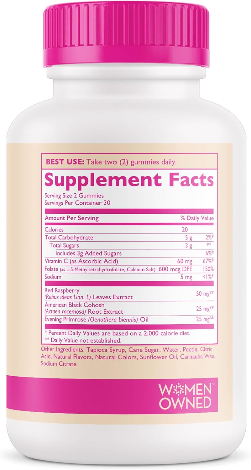Amy Suzanne Hormone Balance Gummies for Women, 60 Count | Hormone Harmony for Mood, Energy, Occasional Bloat, PMS Comfort, Perimenopause & Menopause Support